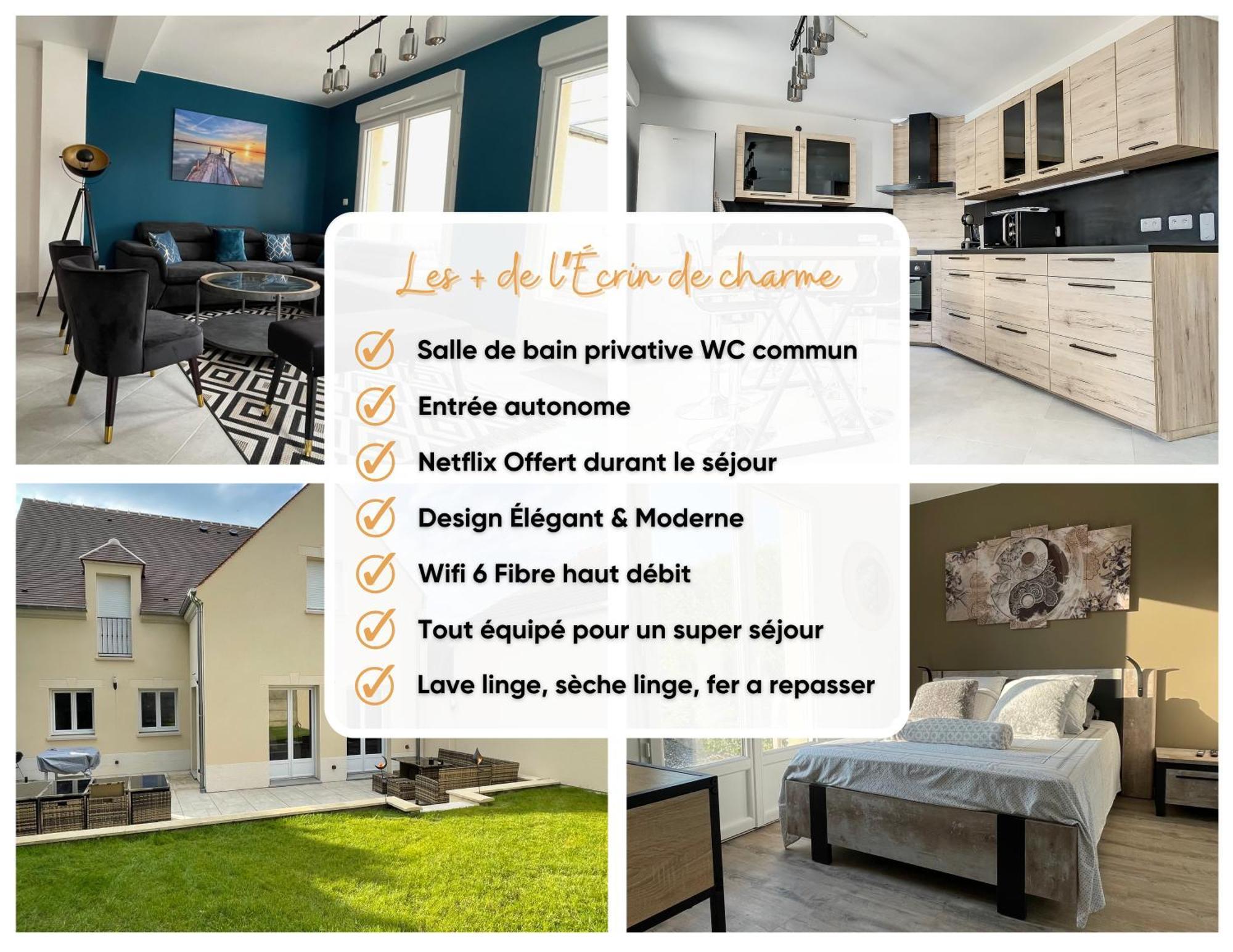Chambre Serenite Dans Maison Au Calme Compiegne Ngoại thất bức ảnh